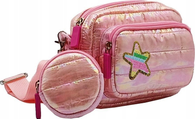 Çantë Stnux Pink Puffy, e fryme, rozë