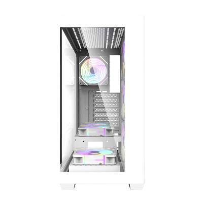 Kuti kompjuteri Darkflash DS900 (e bardhë)  7 Ventilatorë ARGB