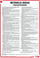 Tabla udhëzuese zjarrfikëse General Fire Safety Instruction, PVC, 24.5x35cm, e kuqe