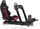 Ulëse gaming Next Level Racing PRS2 Elite, recliner, material mesh, e zezë e kuqe