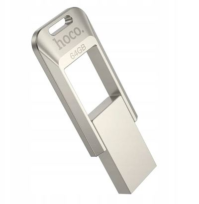 Flash memorje Hoco UD16, 64GB, USB 3.0, gri metalike