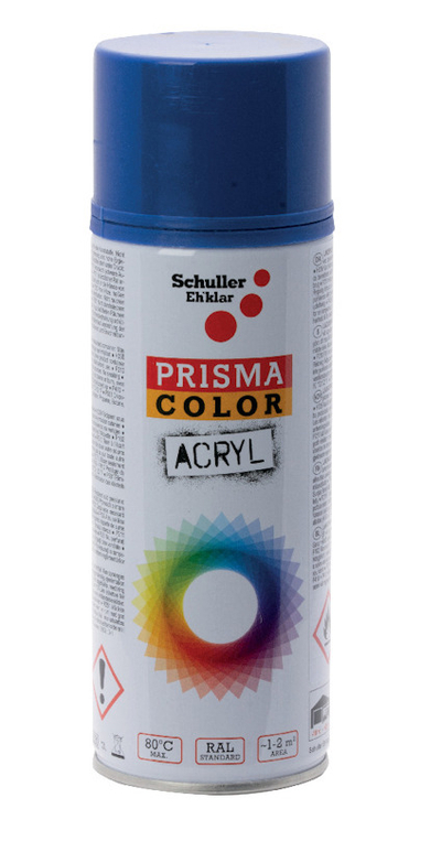 Bojë sprej Schuller Prisma Color Acryl, RAL 5002, 400ml, blu ultramarin