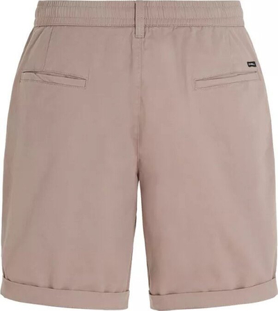 Shorta chino O'Neill Essentials, për meshkuj, pambuk elastik, bezhë
