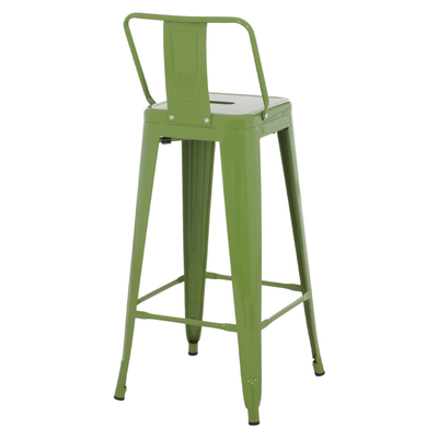 Stol bari me mbështetëse Melita-Pro 42x42x100Hcm (HM98643.53), gjelbër