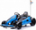Gokart elektrik për kalamaj Speed 7 Drift King, 2x150W, bateri 24V, blu
