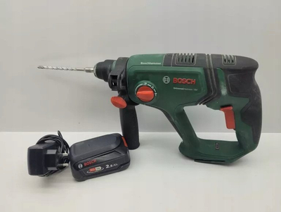 Çekiç rrotullues me bateri Bosch UniversalHammer 18V, 18V Li-Ion, bateri 2.5Ah me bateri rezervë