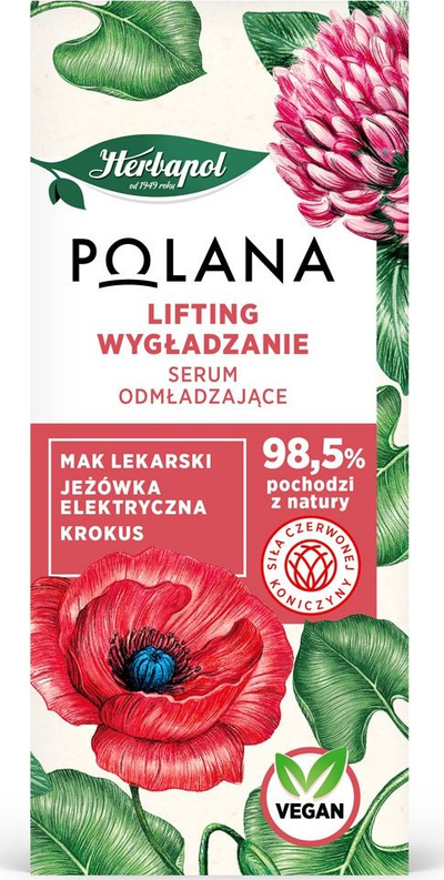 Serum rinovues Herbapol Polana Lifting and Smoothing, 30 ml