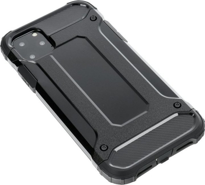 Заштитна футрола Armor Rugged за Samsung Galaxy A56 5G, два слоја TPU PC, против удари, црна