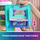 Сет за играчки Spin Master Gabby's Dollhouse MerCat Spa Bathroom, сет бања на 2 ката, со аксесоари, многуобоен