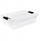 Kuti ruajtje Keeeper Crystal Box, 28L, me kapak, transparente
