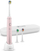 Furçë dhëmbësh sonike TrueLife SonicBrush Compact, me bateri që rimbushet, me kuti udhëtimi, rozë