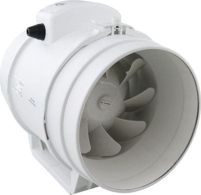 Ventilator industrial AirRoxy aRil 150-500, 150mm, 432m³/h, i bardhë