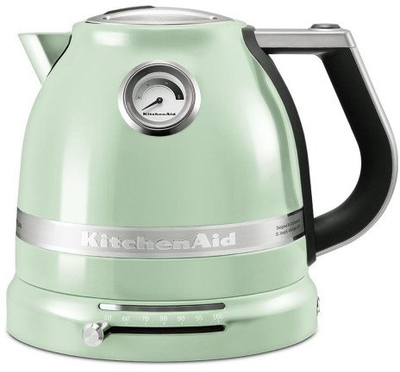 Електричен кетлер KitchenAid 5KEK1522 Artisan, 1.5L, контрола на температура, пистациј зелена