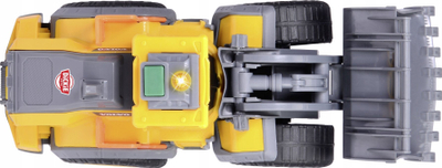Lodër ekskavator Dickie Toys Volvo Wheel Loader, 23cm, dritë dhe zë, shumëngjyrëshe