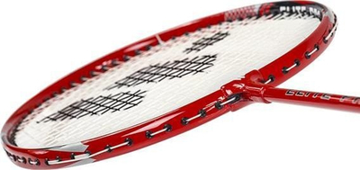 Set badminton Wish Alumtec 5566, 4 raketa, rrjetë me çantë, kuqe blu