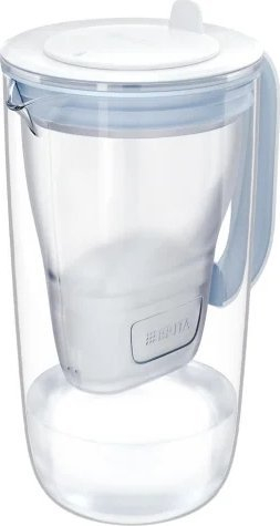 Brokë filtruese Brita Glass 2.5L, e kaltër, me 2 filtra Maxtra Pro Pure Performance