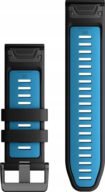 Rrip ore Garmin QuickFit 26, 26mm, zëvendësues, zi Cirrus