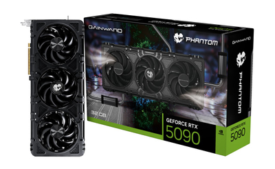 Графичка картичка Gainward GeForce RTX 5090 Phantom, 32GB GDDR7, PCI Express, црна