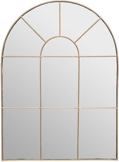 Pasqyrë muri Atmosphera Monica, metal, 54x74cm, ngjyrë ari