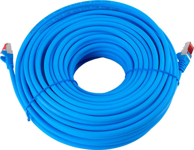 Kabllo Spacetronik RJ45 CAT 6 S / FTP AWG27 LSZH, 30m, blu