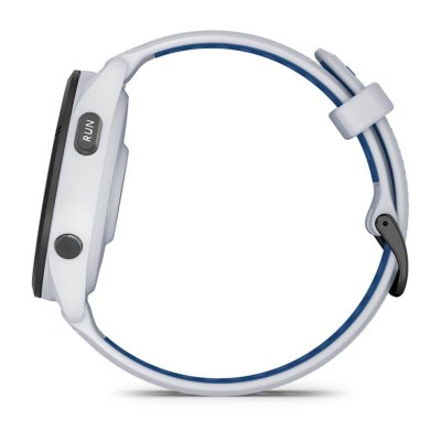 Orë sportive Garmin Forerunner 265, ekran AMOLED 1.3", GPS, e zezë me të bardhë
