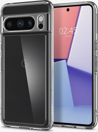 Kapak telefoni Spigen Ultra Hybrid Crystal Clear për Google Pixel 8 Pro 8 2023, transparent