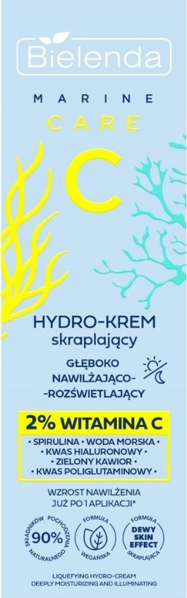 Krem fytyre Bielenda Marine Care C, hidratues dhe që jep shkëlqim, 50 ml