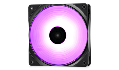 Ftohës Deepcool RF120M, 5 copë, 12 cm, i zi / i tejdukshëm