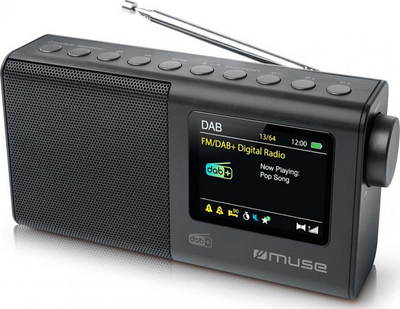 Портабилно радио Muse M-117DB, DAB+, FM, црно