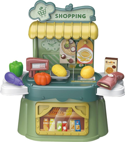 Set lodre supermarket Vanyeh 18T06, 24 copa, 3 në 1, jeshil