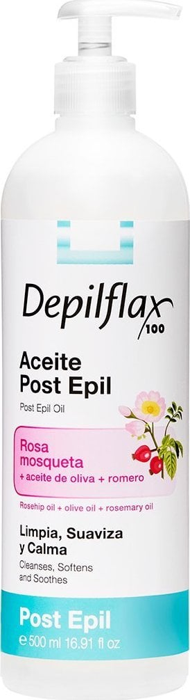 Vaj pas depilimit Depilflax 100, 500 ml, për me qetësu lëkurën