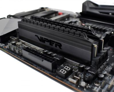 Memorie Patriot Viper 4 BLACKOUT, DDR4, 8 GB, 3200 MHz, CL16, PVB48G320C6K