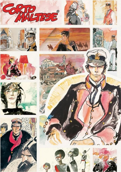 Puzzle Clementoni Corto Maltese, 1000 copë, 50x70cm, shumëngjyrësh
