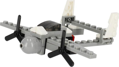 Set konstruktiv Alleblox AB3037, 3 në 1, 62 pjesë, shumëngjyrësh
