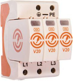 Ndërprerës i siguresave Bettermann 3P, 20kA, 280 V