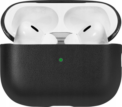 Mbulesë për AirPods Pro Native Union, futese mbrojtëse për gjeneratën 1 dhe 2, material bimor Yatay, e zezë