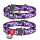 Qafore qeni WAUDOG najlon Purple Camo, 20 mm, 24-40 cm, shumëngjyrëshe