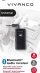 Marrës audio Bluetooth Vivanco 60341, AUX 3.5 mm, Bluetooth 4.2, i zi