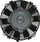 Ventilator ftohës SPAL 255mm Blowing, universal, i zi