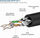 Kabllo rrjeti Montis MT041 10m, Cat 7 S FTP, RJ45