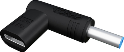 Adaptor USB Blow, USB C në prizë DC 3.0x4.5 mm, 20V, i zi
