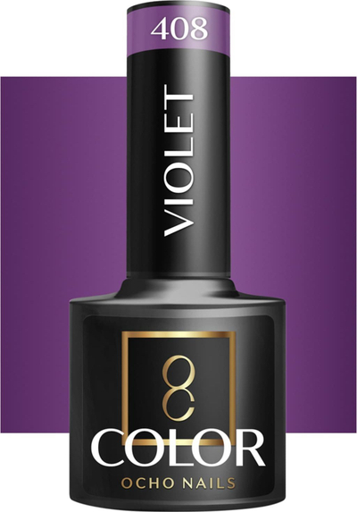 Llak xheli Ocho Nails Color 408, hibrid, 5 g, vjollcë