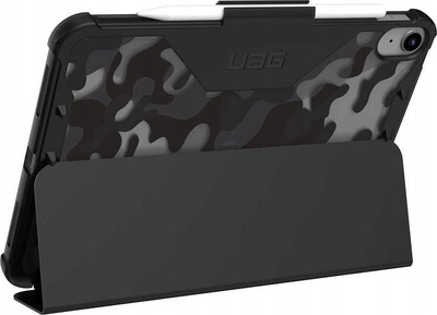 Mbulesë tableti UAG Plyo për iPad 10.9" 2022, mbrojtëse kompozite me bazë, midnight camo