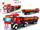 Set blloqesh për ndërtim Wange Heavy Truck 4970, 323 pjesë, kamion TIR i kuq