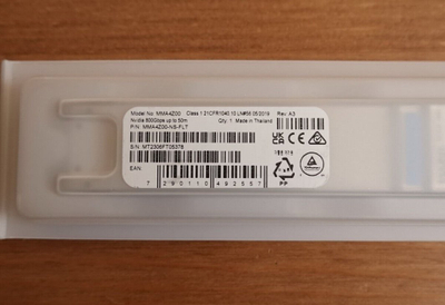 Modul transceiver rrjeti NVIDIA 980-9I51A-00NS00, 800 Gb/s, OSFP SR8 multimode