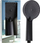 Kokë dushi Bathroom Solution, 3 funksione, diametër 11 cm, e zezë mat