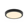 Plafonierë Philips Slim Surface Round, 28.6cm, 2700K, e zezë