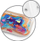 Tapet uji me fryrje Babyono Inflatable Water Mat, për beba, shumëngjyrësh