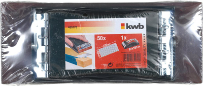 Set pashues dore Kwb 485170, 93x230mm, 50 letra, për dru dhe metal