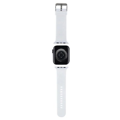 Rrip për orë Apple Karl Lagerfeld Karl Head NFT, 38/40, silikon, i bardhë